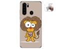 Funda Gel Tpu para Blackview A80 Pro diseño Leon Dibujos