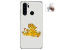 Funda Gel Tpu para Blackview A80 Pro diseño Leones Dibujos
