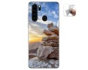 Funda Gel Tpu para Blackview A80 Pro diseño Sunset Dibujos