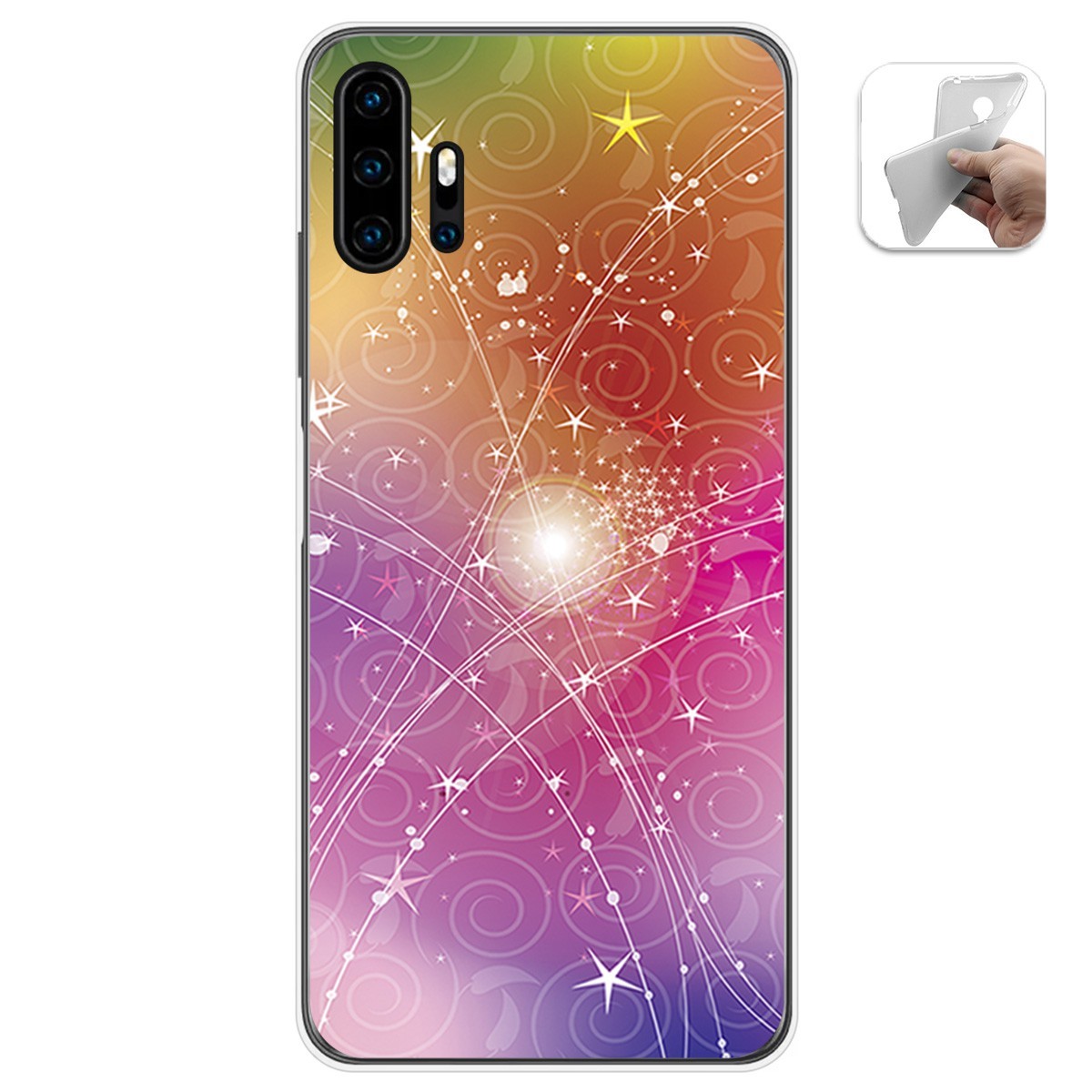 Funda Gel Tpu para Umidigi F2 diseño Abstracto Dibujos