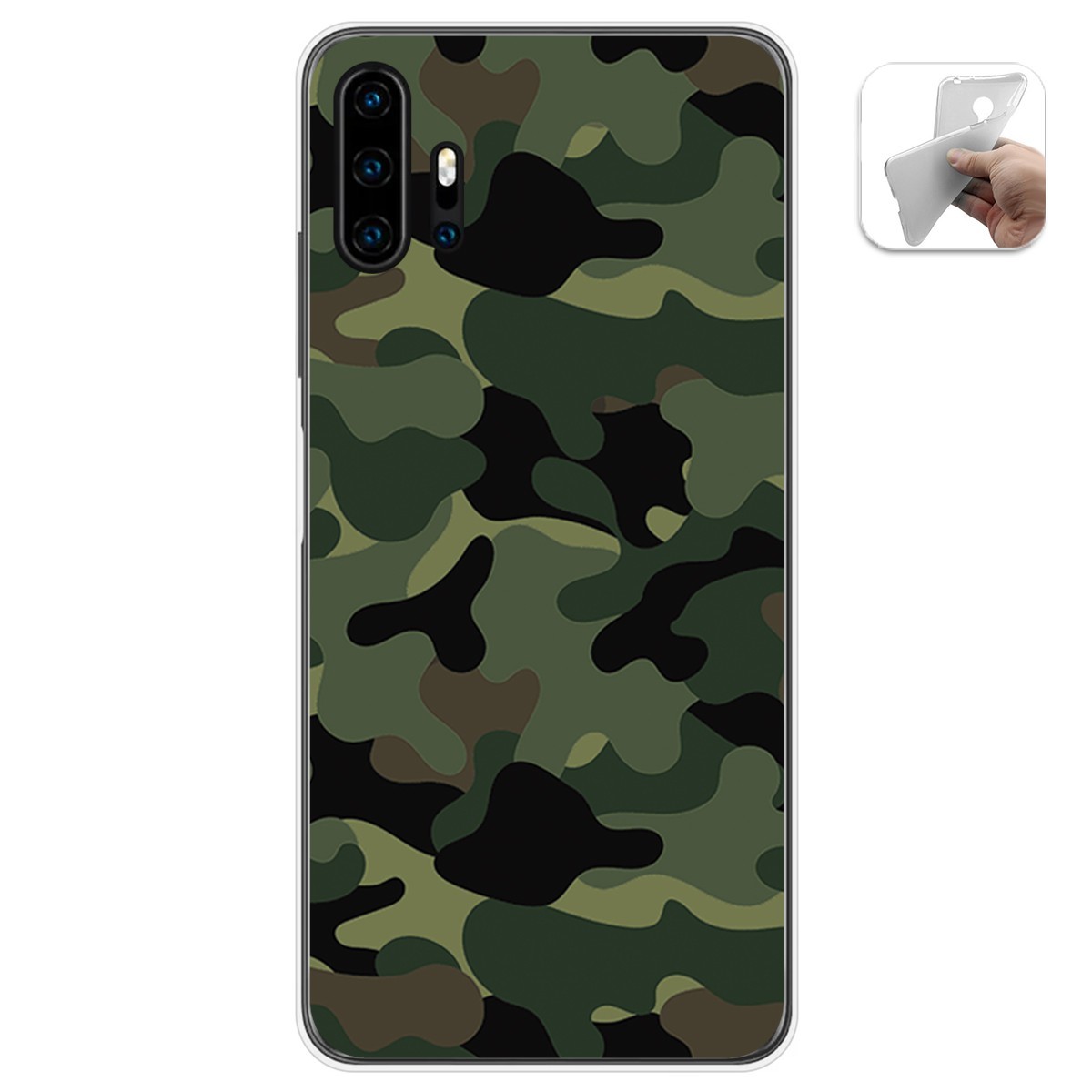 Funda Gel Tpu para Umidigi F2 diseño Camuflaje Dibujos