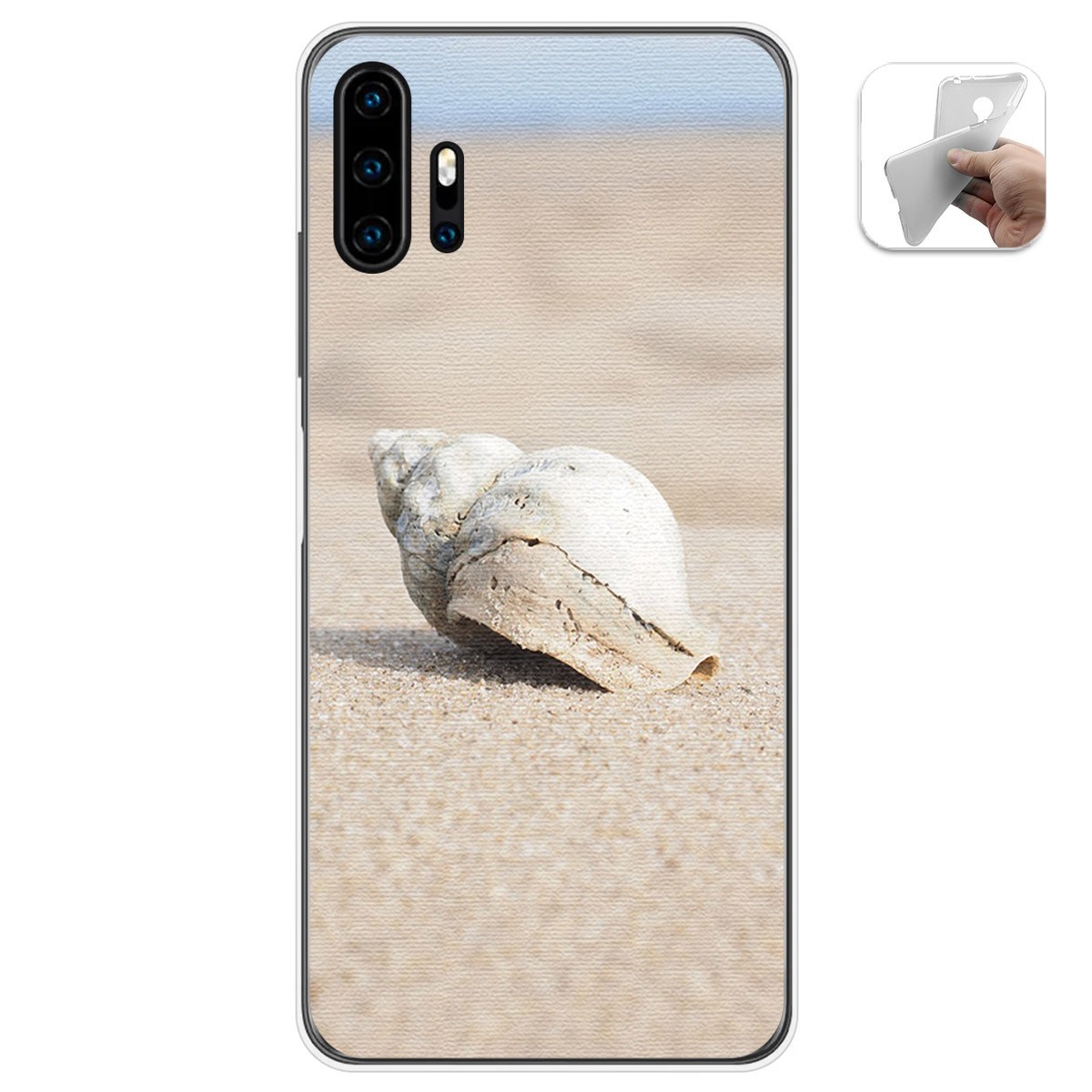 Funda Gel Tpu para Umidigi F2 diseño Concha Dibujos