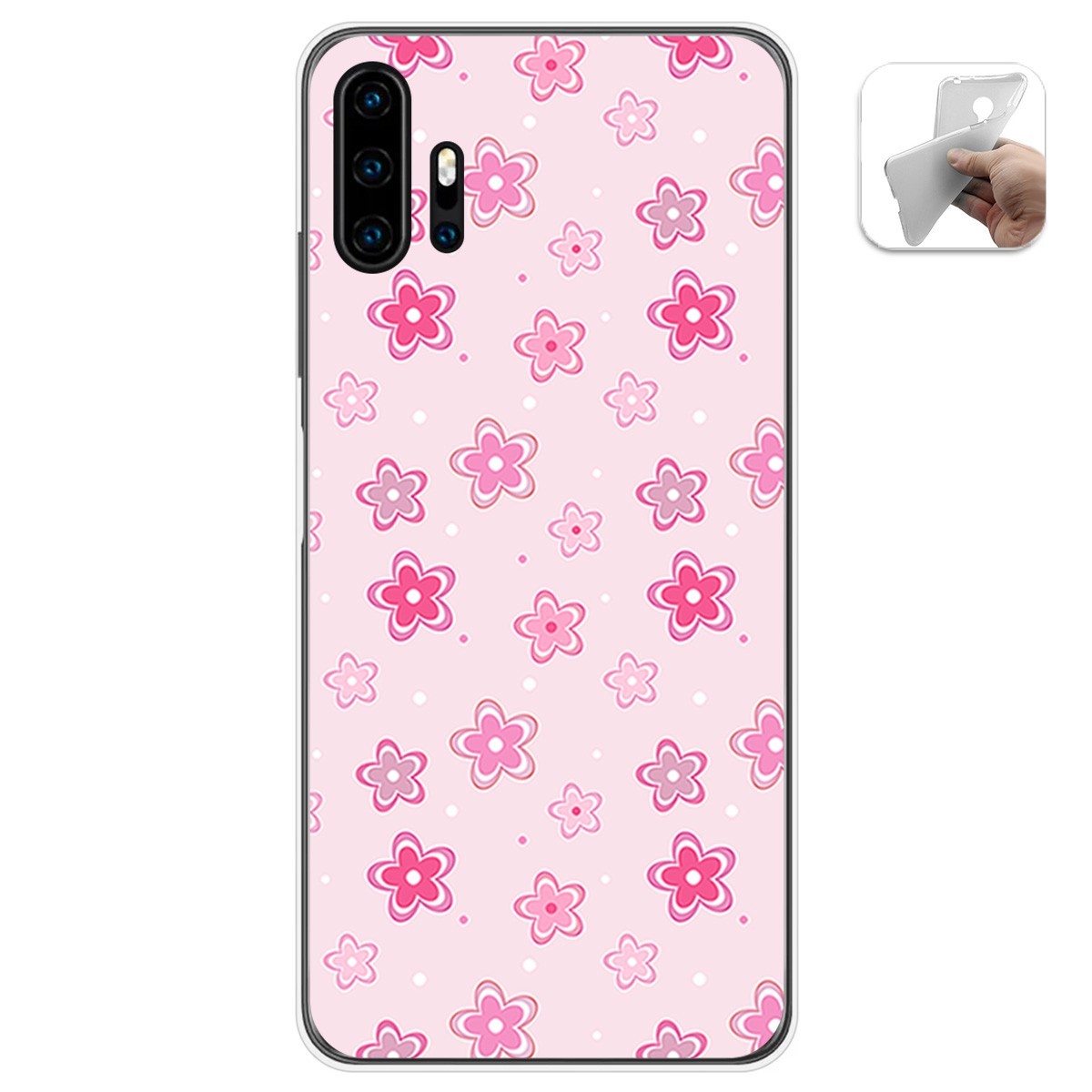 Funda Gel Tpu para Umidigi F2 diseño Flores Dibujos