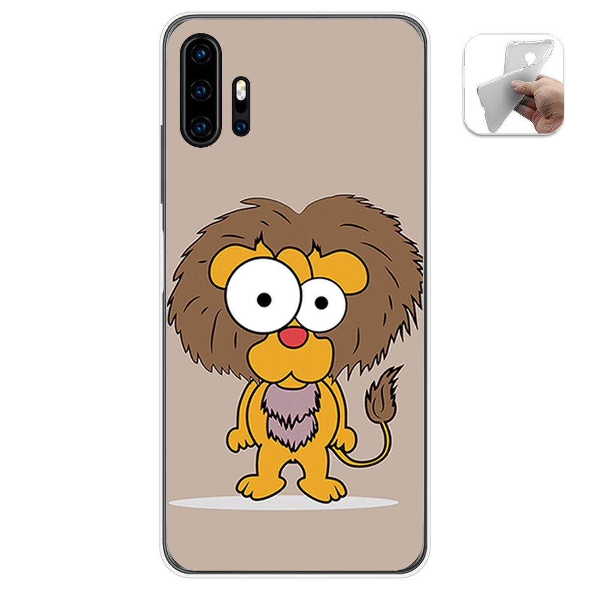 Funda Gel Tpu para Umidigi F2 diseño Leon Dibujos