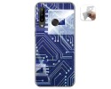 Funda Gel Tpu para Doogee N20 diseño Circuito Dibujos
