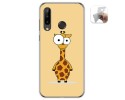 Funda Gel Tpu para Doogee N20 diseño Jirafa Dibujos