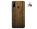 Funda Gel Tpu para Doogee N20 diseño Madera Dibujos