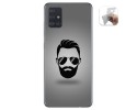 Funda Gel Tpu para Samsung Galaxy A51 diseño Barba Dibujos