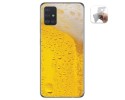 Funda Gel Tpu para Samsung Galaxy A51 diseño Cerveza Dibujos