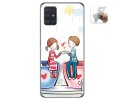 Funda Gel Tpu para Samsung Galaxy A51 diseño Café Dibujos