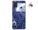 Funda Gel Tpu para Samsung Galaxy A51 diseño Circuito Dibujos