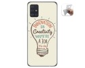 Funda Gel Tpu para Samsung Galaxy A51 diseño Creativity Dibujos