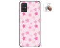 Funda Gel Tpu para Samsung Galaxy A51 diseño Flores Dibujos