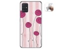 Funda Gel Tpu para Samsung Galaxy A51 diseño Flores Vintage Dibujos