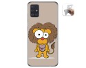 Funda Gel Tpu para Samsung Galaxy A51 diseño Leon Dibujos