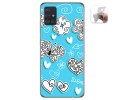 Funda Gel Tpu para Samsung Galaxy A51 diseño Mariposas Dibujos