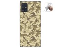 Funda Gel Tpu para Samsung Galaxy A51 diseño Sand Camuflaje Dibujos