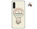 Funda Gel Tpu para Samsung Galaxy A90 5G diseño Creativity Dibujos