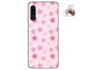 Funda Gel Tpu para Samsung Galaxy A90 5G diseño Flores Dibujos