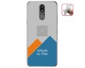 Personaliza tu Funda Gel Mate con tu Fotografia para Lg K40 dibujo personalizada