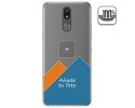 Personaliza tu Funda Gel 100% Transparente con tu Fotografia para Lg K40 dibujo personalizada