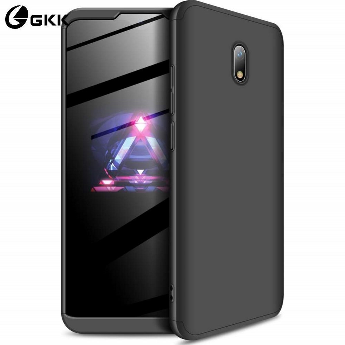 Funda Carcasa GKK 360 para Xiaomi Redmi 8A Color Negra