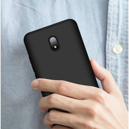 Funda Carcasa GKK 360 para Xiaomi Redmi 8A Color Negra