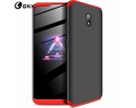 Funda Carcasa GKK 360 para Xiaomi Redmi 8A Color Negra / Roja