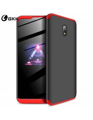 Funda Carcasa GKK 360 para Xiaomi Redmi 8A Color Negra / Roja