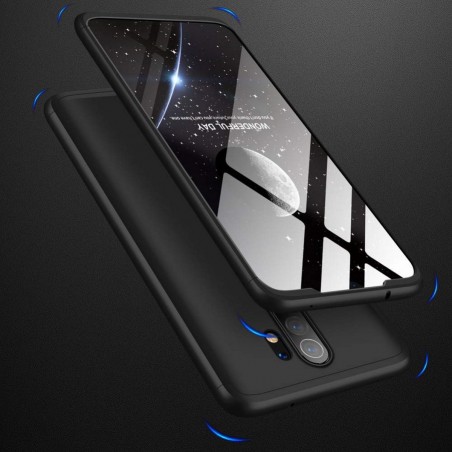 Funda Carcasa GKK 360 para Xiaomi Redmi Note 8 Pro Color Negra