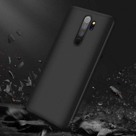 Funda Carcasa GKK 360 para Xiaomi Redmi Note 8 Pro Color Negra
