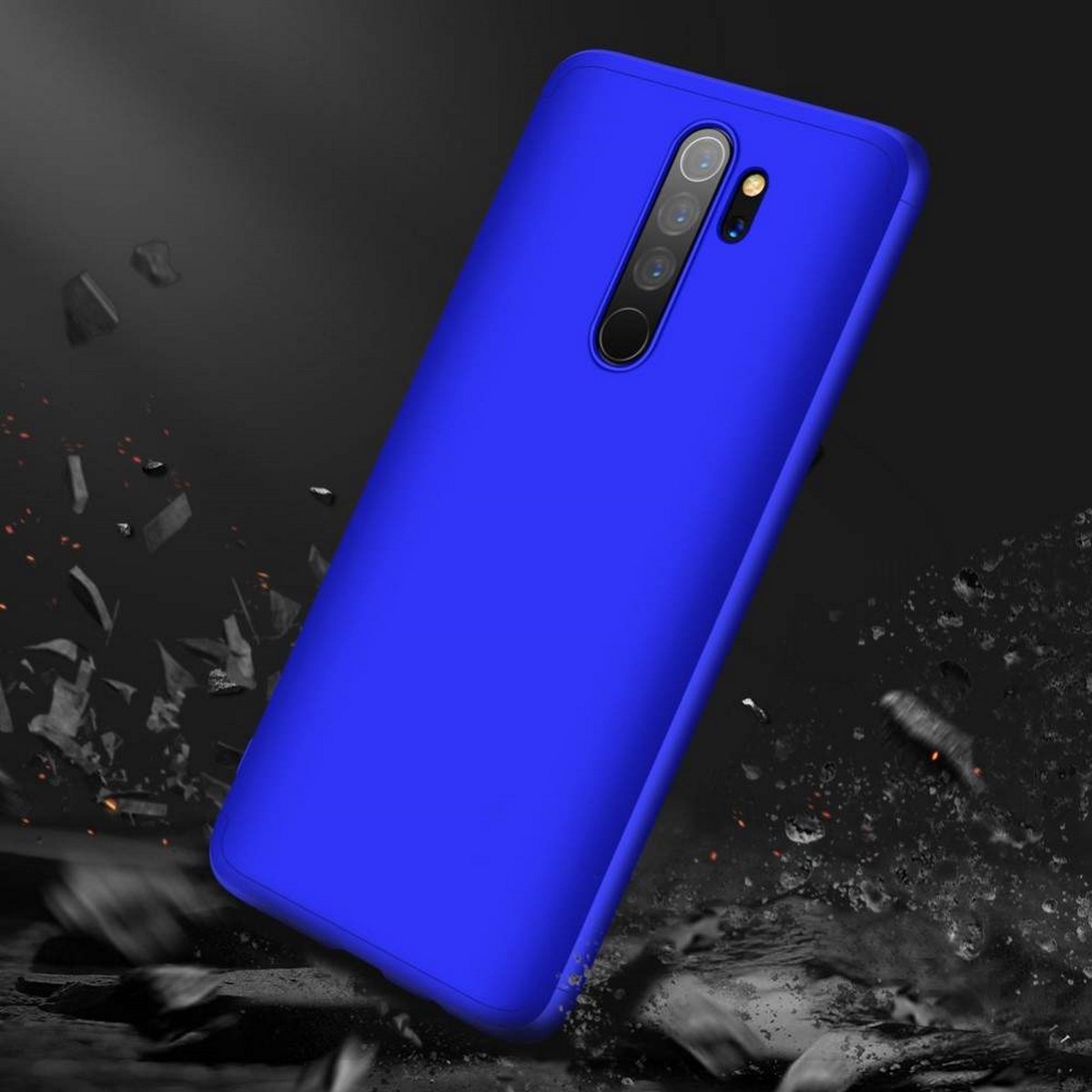 Funda Carcasa GKK 360 para Xiaomi Redmi Note 8 Pro Color Azul