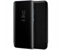 Funda Flip Cover Clear View para Xiaomi Mi Note 10 color Negra