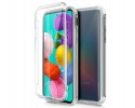 Funda Completa Transparente Pc + Tpu Full Body 360 para Samsung Galaxy A51