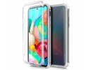 Funda Completa Transparente Pc + Tpu Full Body 360 para Samsung Galaxy A71