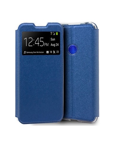 Funda Libro Soporte con Ventana para Xiaomi Redmi Note 8T Color Azul