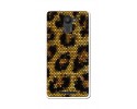 Funda Gel Tpu para Bq Aquaris U Plus Diseño Leopardo Dibujos