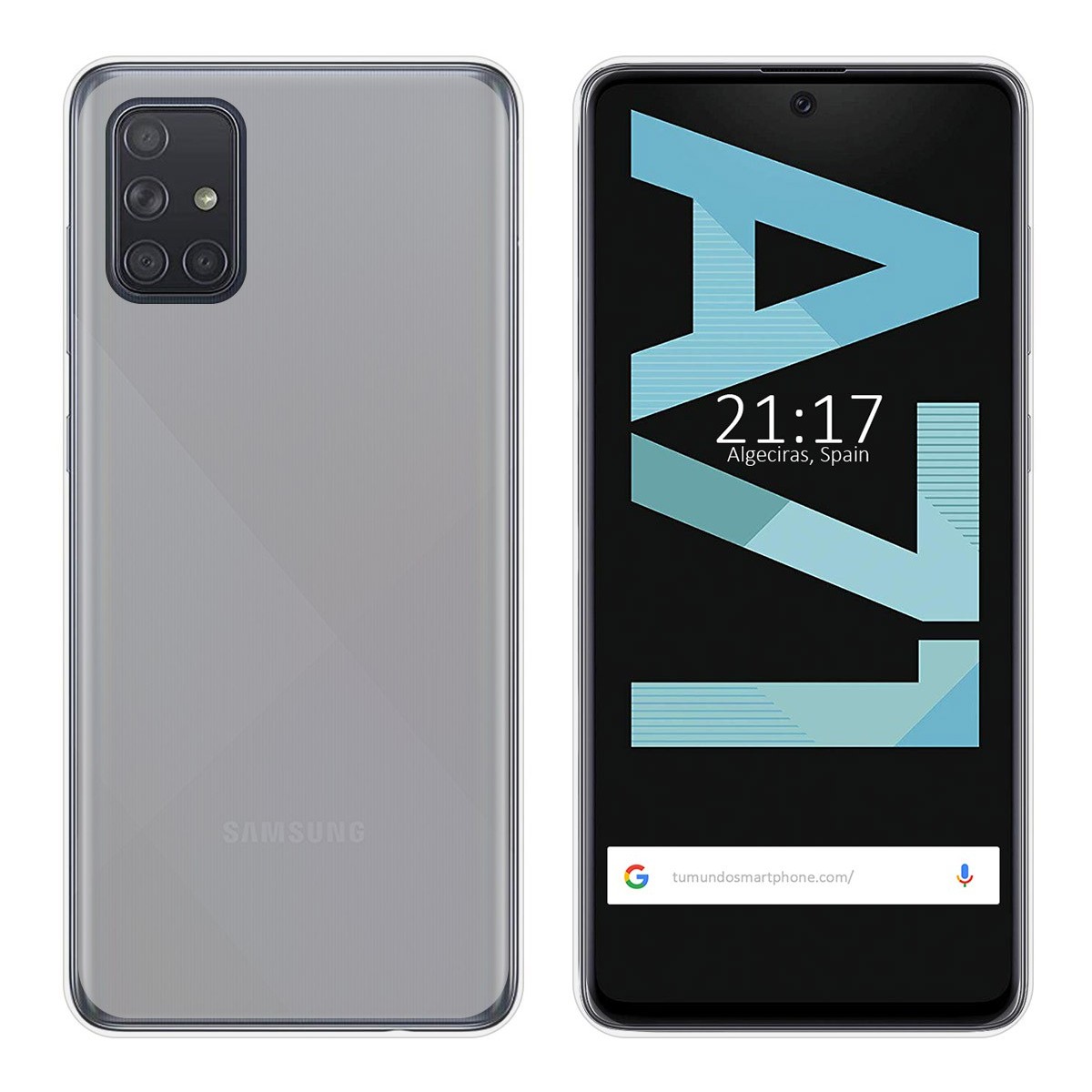 Funda Gel Tpu para Samsung Galaxy A71 Color Transparente