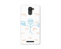 Funda Gel Tpu para Bq Aquaris U Plus Diseño Informatico Dibujos