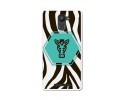 Funda Gel Tpu para Bq Aquaris U Plus Diseño Cebra Dibujos