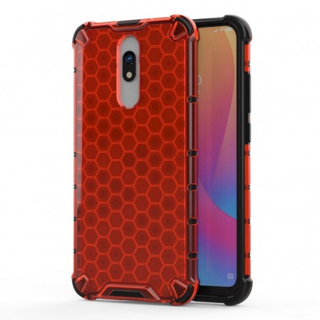 Funda Tipo Honeycomb Armor (Pc+Tpu) Roja para Xiaomi Redmi 8 / Xiaomi Redmi 8A