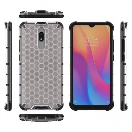 Funda Tipo Honeycomb Armor (Pc+Tpu) Transparente para Xiaomi Redmi 8 / Xiaomi Redmi 8A