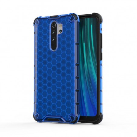 Funda Tipo Honeycomb Armor (Pc+Tpu) Azul para Xiaomi Redmi Note 8 Pro