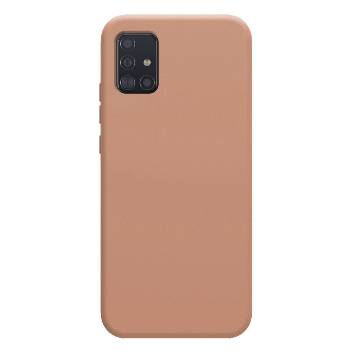 Funda Silicona Líquida Ultra Suave para Samsung Galaxy A51 color Rosa