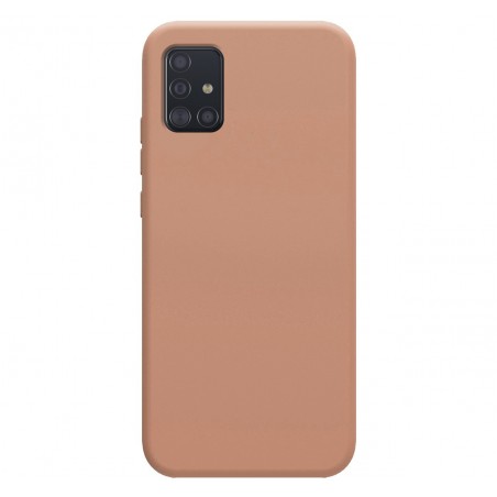 Funda Silicona Líquida Ultra Suave para Samsung Galaxy A51 color Rosa