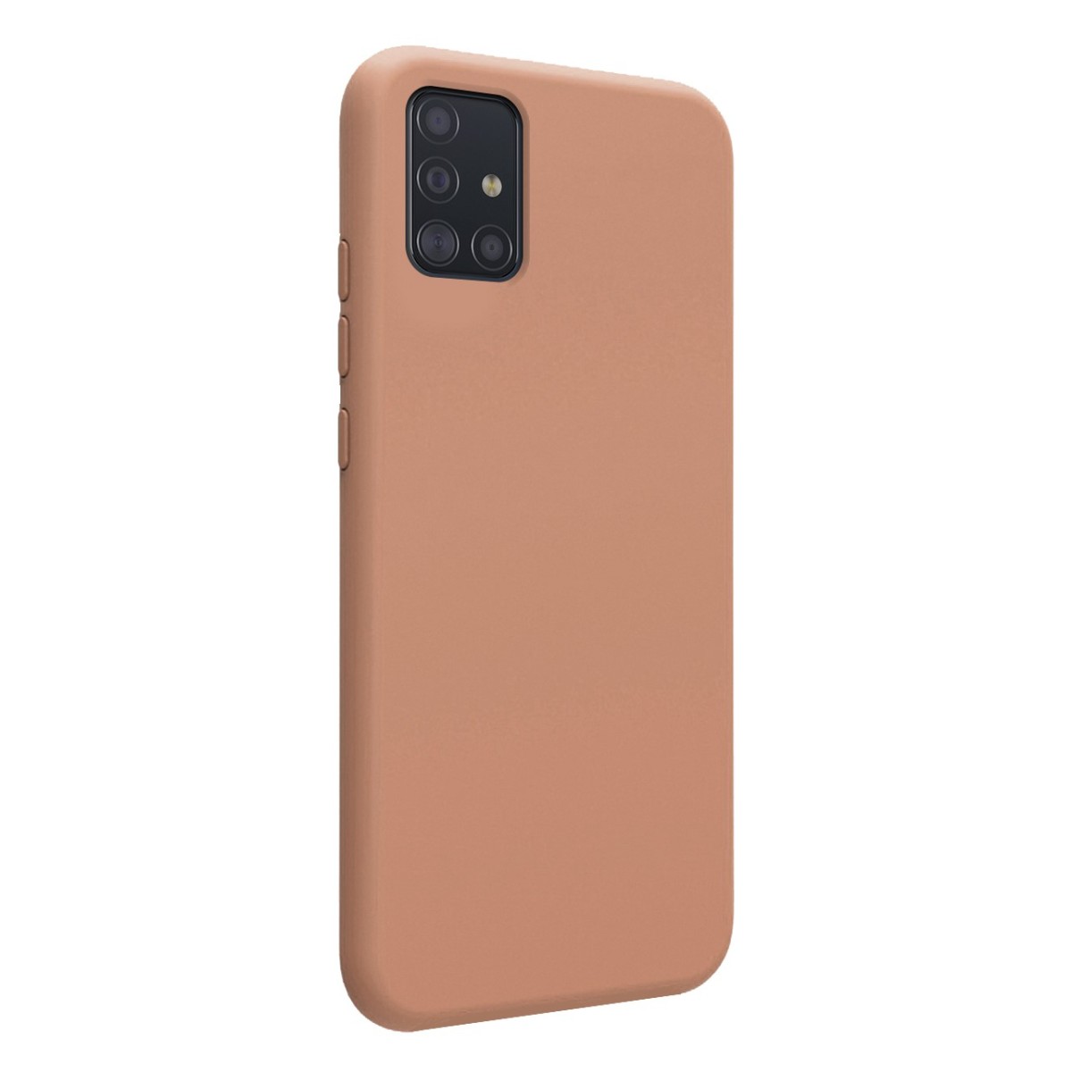 Funda Silicona Líquida Ultra Suave para Samsung Galaxy A51 color Rosa