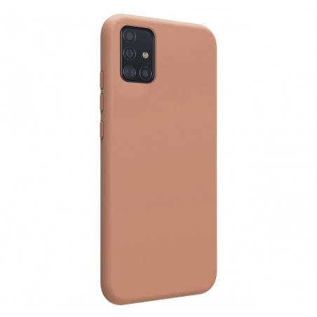Funda Silicona Líquida Ultra Suave para Samsung Galaxy A51 color Rosa