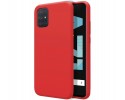 Funda Silicona Líquida Ultra Suave para Samsung Galaxy A71 color Roja