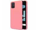 Funda Silicona Líquida Ultra Suave para Samsung Galaxy A71 color Rosa