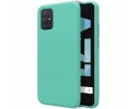 Funda Silicona Líquida Ultra Suave para Samsung Galaxy A71 color Verde